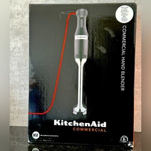 SOLD. KitchenAid commercial hand blender